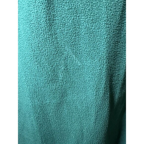 OSCAR DE LA RENTA Green Long Sleeve Cozy Fleece Top Shirt Women's MEDIUM‎ - Picture 6 of 12